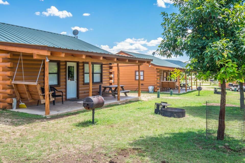 River Bluff Cabins Rio Frio Kültér fotó